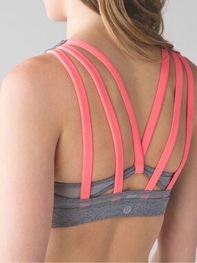 Lululemon Energy Bra Grey